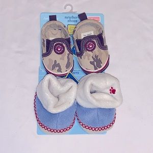 CARTERS newborn shoes BRAND NEW bundle